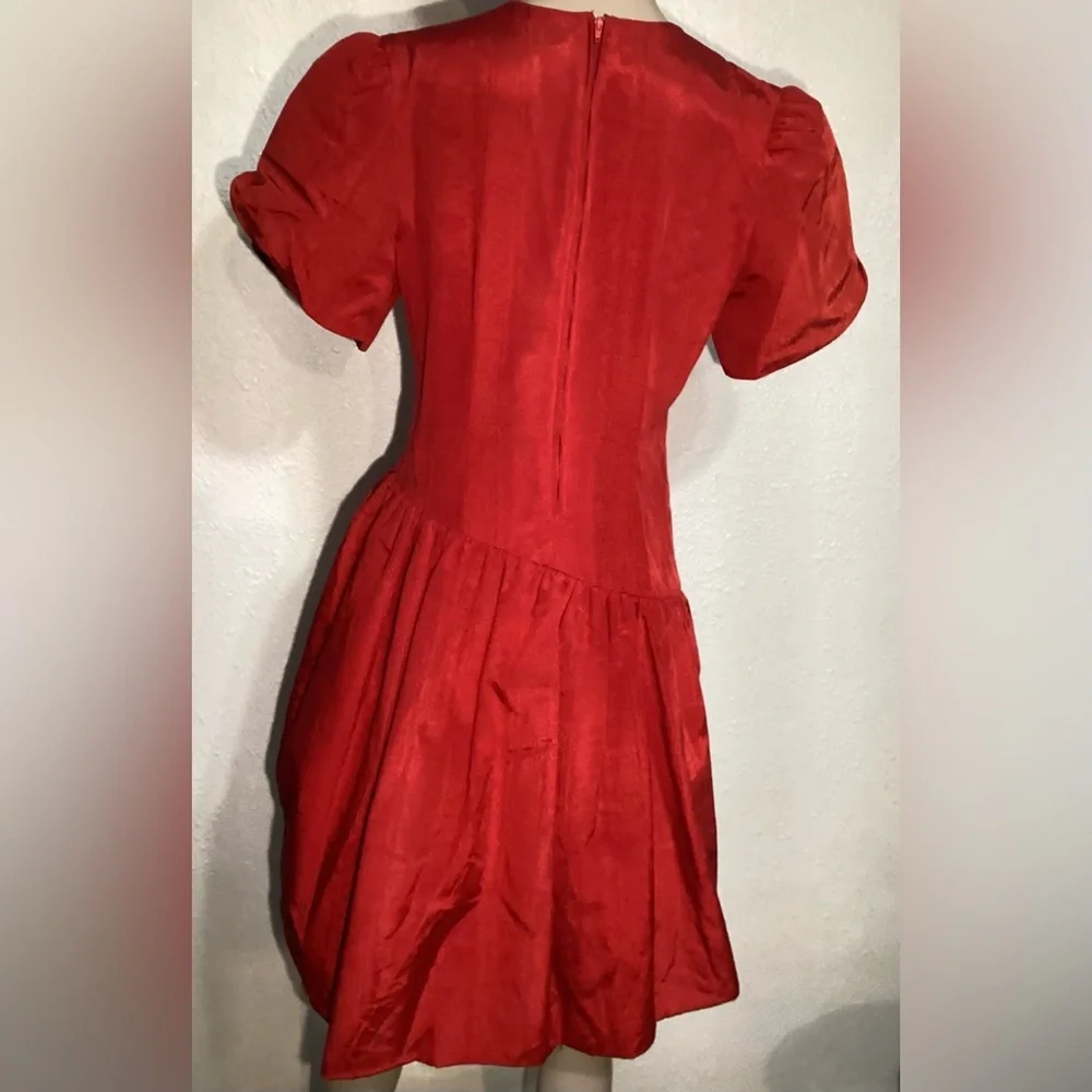 Casero’s vintage red/ polka dot dress size 14pt
